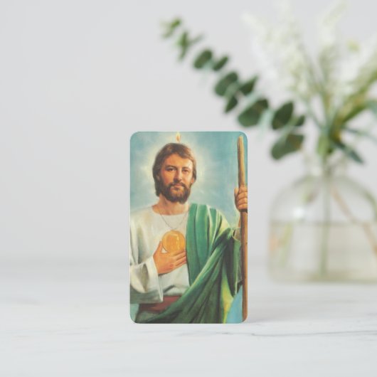 St. Jude祈りの言葉カード：ガビアフターアワー 名刺 (スタンド正面)