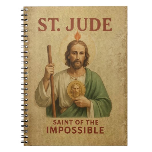 St Jude Catholic Faith Devotional Journal  ノートブック (正面)
