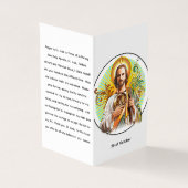 St. Jude Thaddaeus Prayer Card (外部)