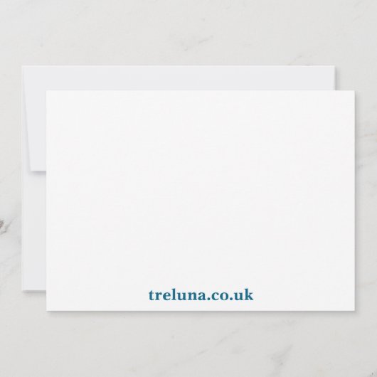 St Just in Roseland カード (裏面)