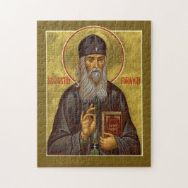 St. Justin Popovic Orthodox Christian Icon ジグソーパズル