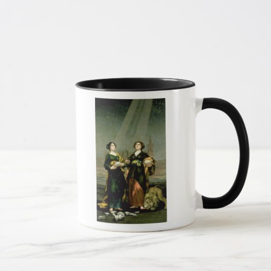 St. JustinaおよびSt. Rufina 1817年 マグカップ (右)