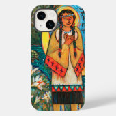 St. Kateri Tekakwita iPhone 14ケース Case-Mate iPhoneケース (裏面)