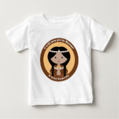 St. Kateri Tekakwitha ベビーTシャツ (正面)