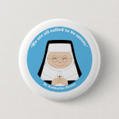 St. Katharine Drexel 缶バッジ (正面)