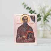 St. Kentigern First Bishop of Glasgow Icon         ポストカード (スタンド正面)