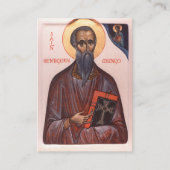 St. Kentigern First Bishop of Glasgow Prayer Card プレイスカード (正面)