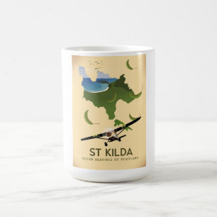 St Kilda、外のHebridesスコットランド コーヒーマグカップ