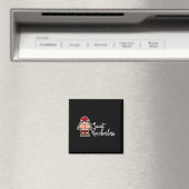 St. Knickerless Funny Mooning Santa Claus Christma マグネット (インサイチュ (食洗機))