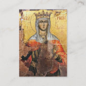 St. Kyriaki of Nicomedia Orthodox Prayer Card      プレイスカード (正面)