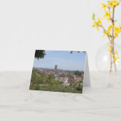 St Laurence's Church Ludlow カード (黄色い花)