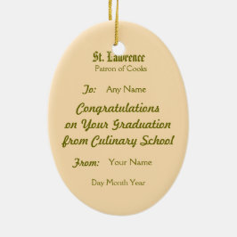 St. Lawrence of Rome (PM 04) セラミックオーナメント