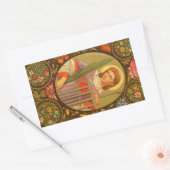 St. Lawrence of Rome (PM 04) 長方形シール (封筒)