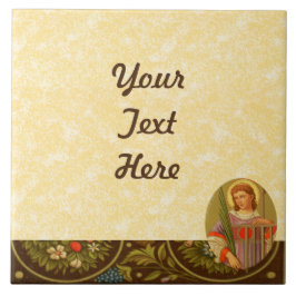 St. Lawrence of Rome (PM 04)DIYデザイン タイル