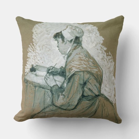 「St. Lazare 1886-89年の作家に」、可能なs クッション (正面)