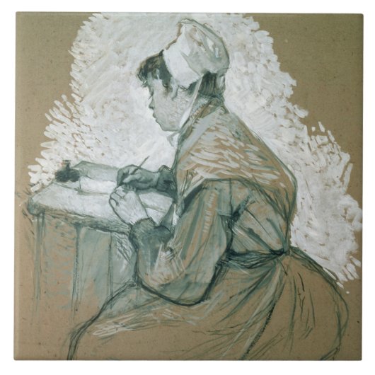 「St. Lazare 1886-89年の作家に」、可能なs タイル (正面)