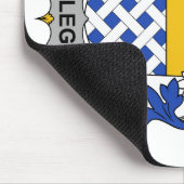 St. Legerの家紋 マウスパッド (コーナー)