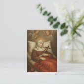 St. Lidwina of Schiedam Prayer Multiple Sclerosis  名刺 (スタンド正面)