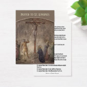 St. Longinusへの祈りの言葉 – 十字架刑での百人隊長 (デスク)