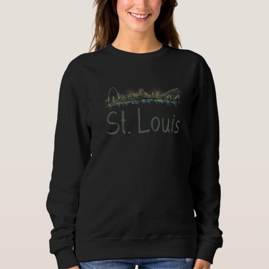 St Louis City Missouri souvenir for men women 4 スウェットシャツ (正面)