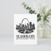 St. Louis City Missouri USA ポストカード (スタンド正面)