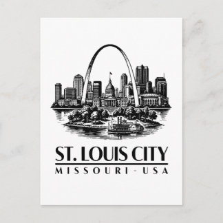 St. Louis City Missouri USA ポストカード