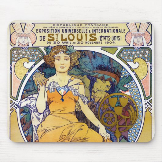 St. Louis Exhibition, Mucha マウスパッド (正面)