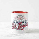 St. Louis Gateway Arch, Classic City Souvenir マグカップ (中央)
