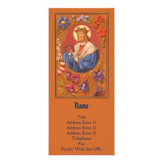 St. Louis IX the King (PM 05)カスタマイズ可能 ラックカード (正面)