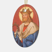 St. Louis IX the King (PM 05) セラミックオーナメント (左)
