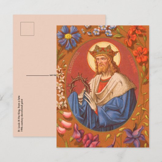 St. Louis IX the King (PM 05) ポストカード (正面/裏面)