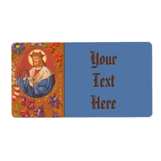 St. Louis IX the King (PM 05)ワイドFBMPラベル4c ラベル (正面)