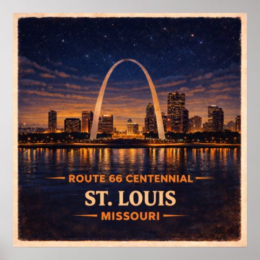 St. Louis Missouri Centennial ポスター (正面)