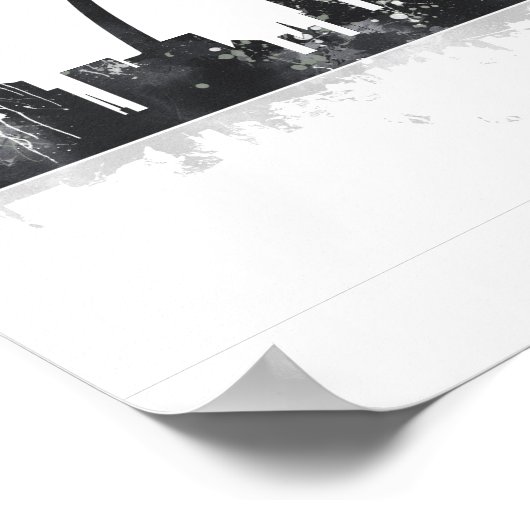 ST LOUIS, MISSOURI SKYLINE ポスター (角)