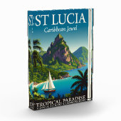 St Lucia Caribbean Jewel  フォトブロック (左)