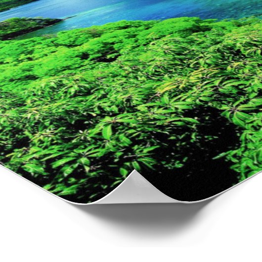 St. Lucia The Pitons ポスター (角)