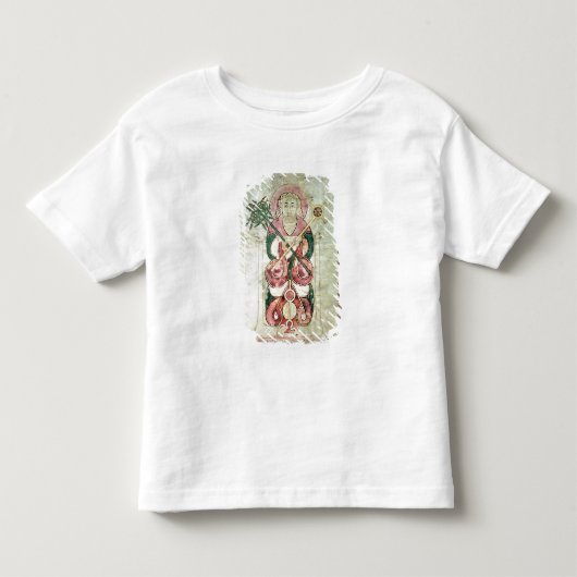 St Lukeおよび彼の飛んだ子牛 トドラーTシャツ (正面)