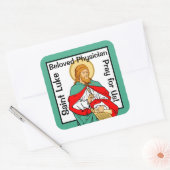 St. Luke、最愛の医師(RLS 08、MedVers) スクエアシール (封筒)