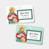 St. Luke、最愛の医師(RLS 08、MedVers) バッジ (正面＆裏面)