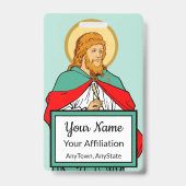 St. Luke、最愛の医師(RLS 08、MedVers) バッジ (裏面)