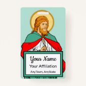 St. Luke、最愛の医師(RLS 08、MedVers) バッジ (裏面)