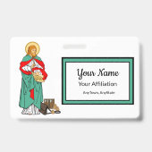 St. Luke、最愛の医師(RLS 08、MedVers) バッジ (Back)