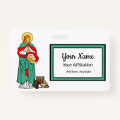 St. Luke、最愛の医師(RLS 08、MedVers) バッジ (裏面)