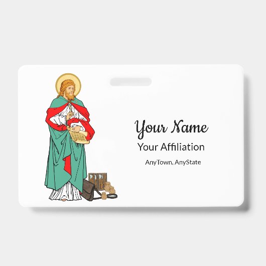 St. Luke、最愛の医師(RLS 08、MedVers) バッジ (正面)