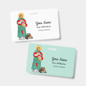 St. Luke、最愛の医師(RLS 08、MedVers) バッジ (正面&裏面)