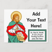 St. Luke、最愛の医師(RLS 08、MedVers) ポストカード (正面)