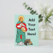 St. Luke、最愛の医師(RLS 08、MedVers) ポストカード (スタンド正面)