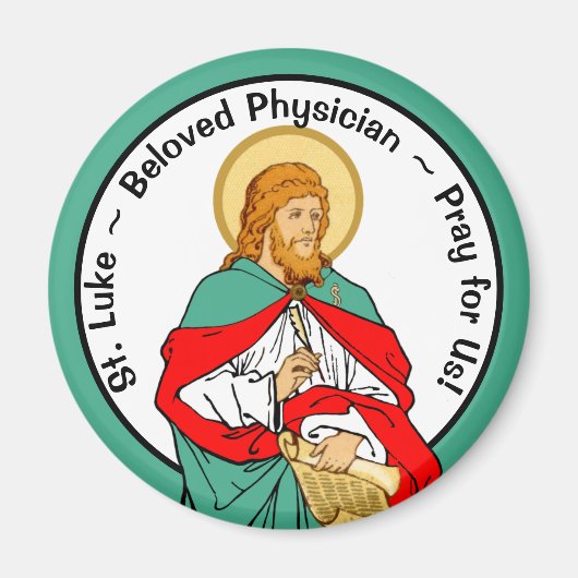 St. Luke、最愛の医師(RLS 08、MedVers) マグネット (正面)