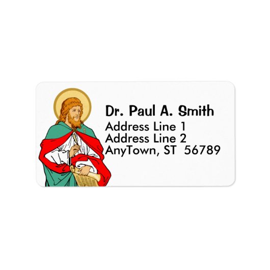 St. Luke、最愛の医師(RLS 08、MedVers) ラベル (正面)