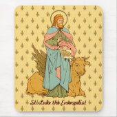 St. Luke the Evangelist (RLS 08) (スタイル2) マウスパッド (正面)